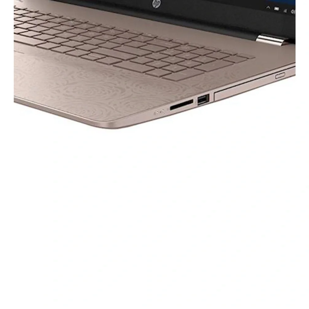 HP Rose Gold - Roses 17.3” Laptop - Works Great Used - Model 17-BS013CY- 2017